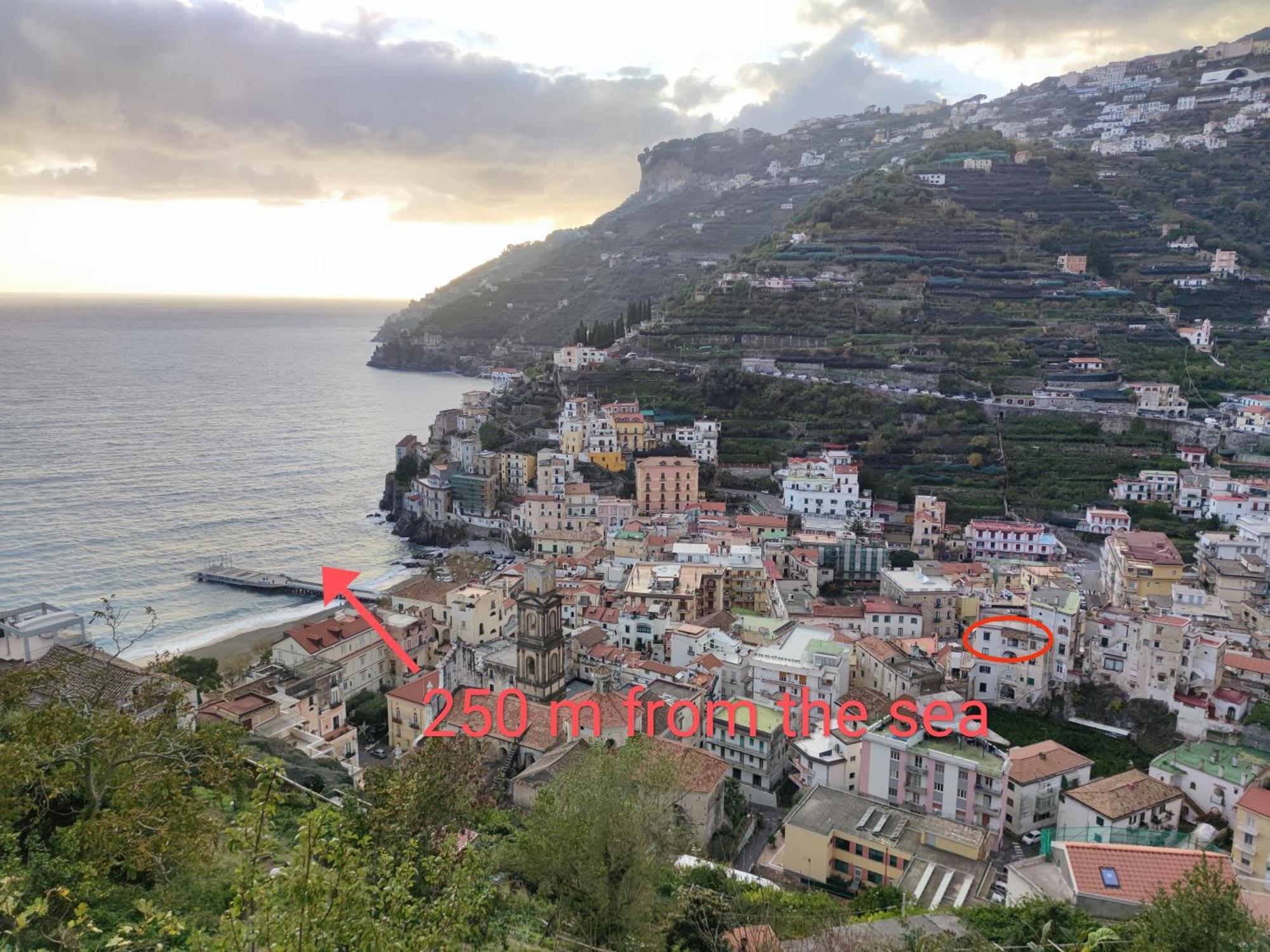 Apartamento Casabluette A Minori - Amalfi Coast Exterior foto